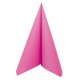 Serviette fushia jetable