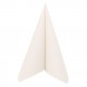 Serviette blanche jetable