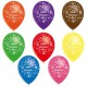 Ballons Joyeux Anniversaire 28 cm hélium