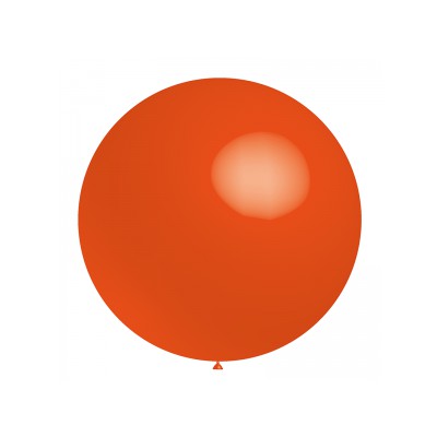 Ballon orange 40 cm ou 60 cm vendu à l'unité