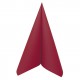 Serviette bordeaux jetable