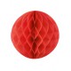 Boule japonaise alvéolée rouge 