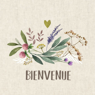 Serviette Povence Bienvenue