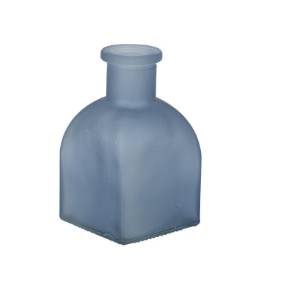 Vase Lilou Verre Bleu Orage