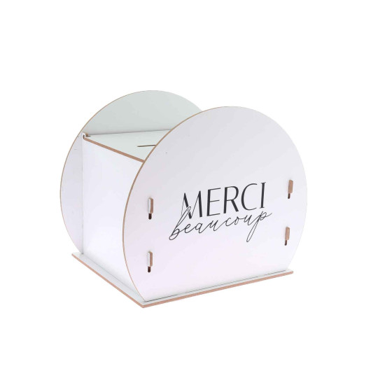 Urne Ronde "Merci Beaucoup"