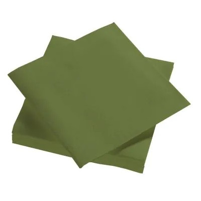 Serviette Olive jetable