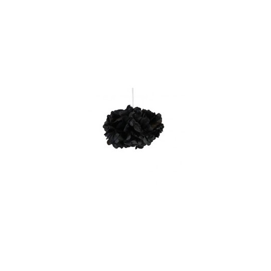 Pompons noir 30cm x 2