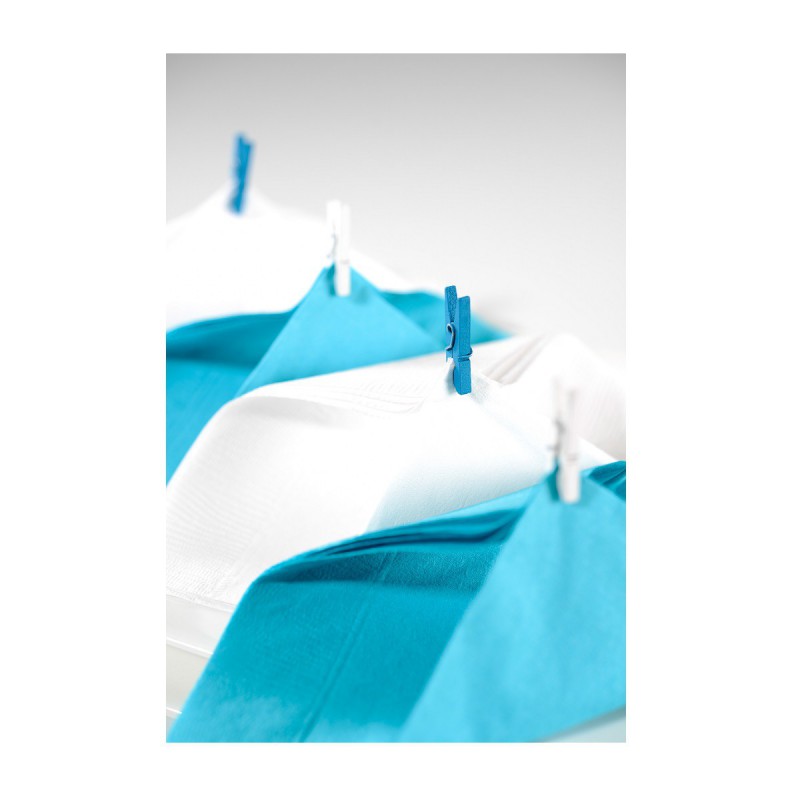 100 Pinces à Linge Mini Vertes – Clips Naturels Pour Snacks, Photos, Décoration – 3,5 X 1 Cm